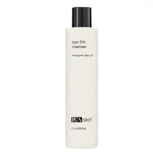 PCA bpo 5% cleanser benzoyl peroxide acne treatment